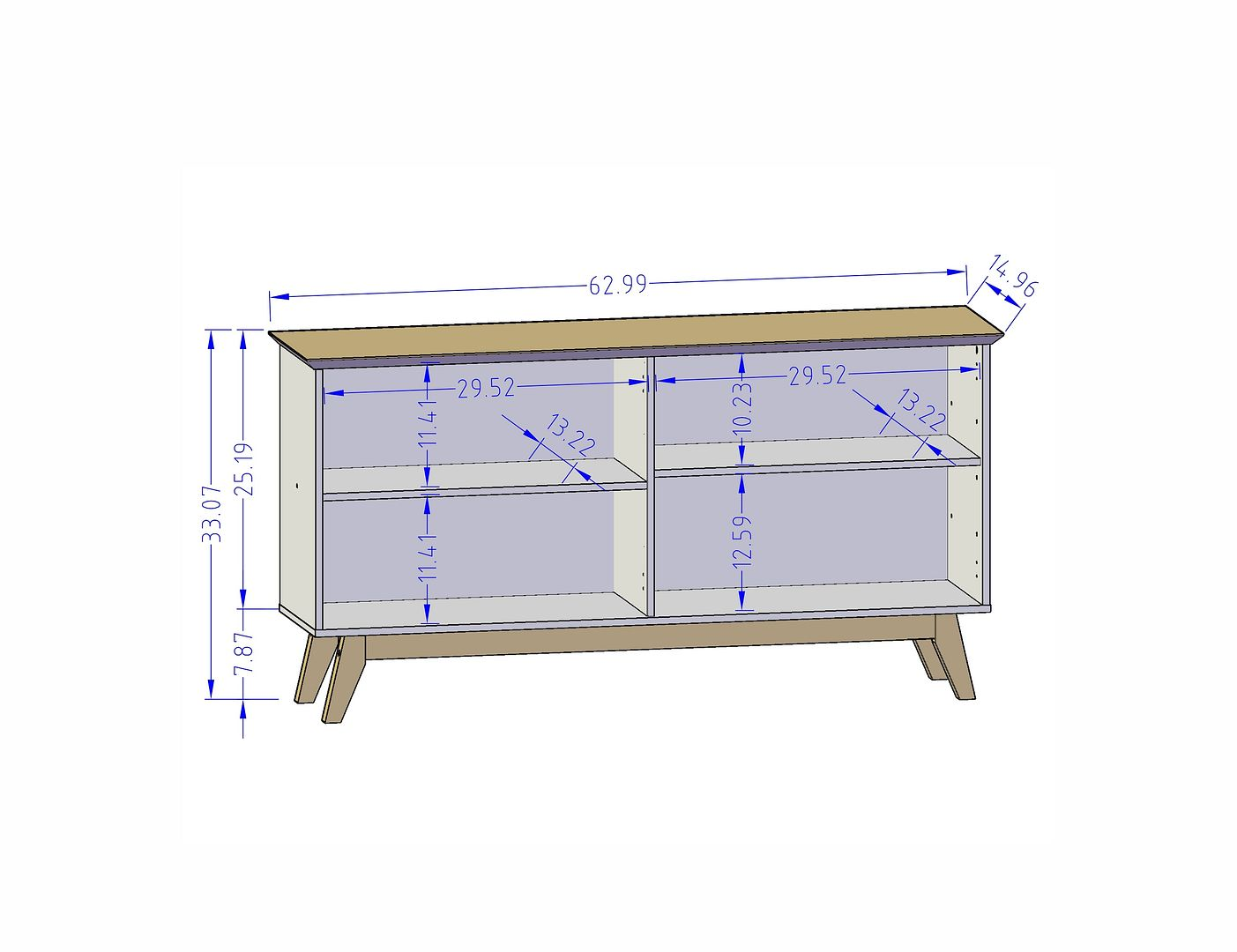 Yonkers 62.99 Sideboard