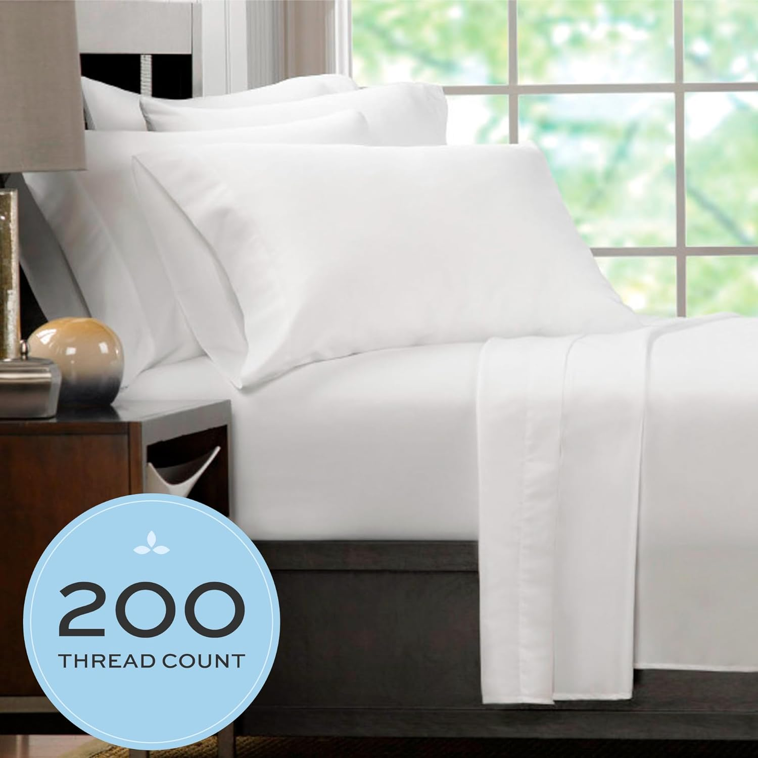 White Classic White Cotton Pillow Cases Standard Size Set of 12, Heavy Weight Quality Pillowcase with T-180 Thread Count, Elegant Double Stitched Tailoring Pillowcases, Pillow Covers 20x30 Inch